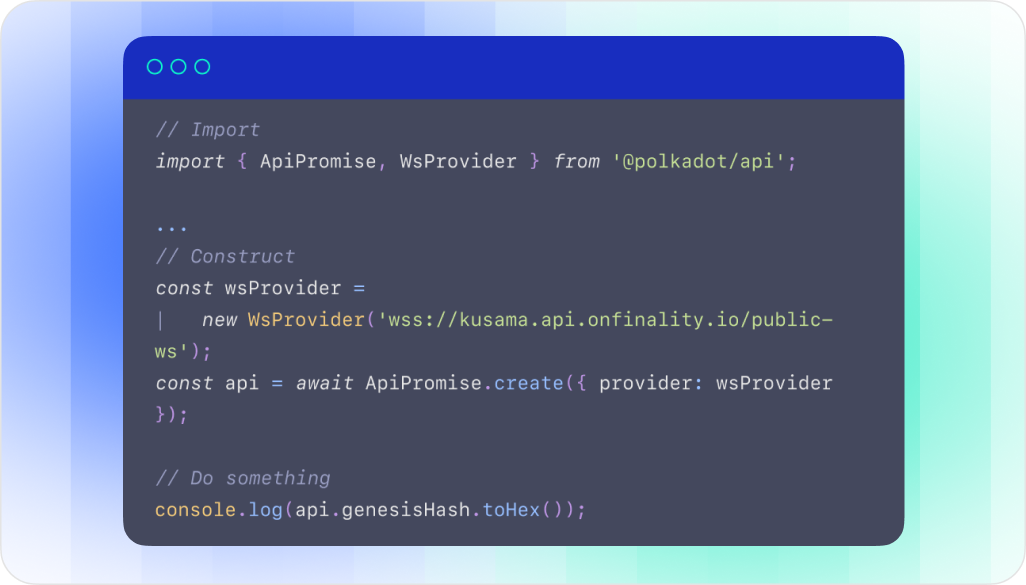 Elastic Blockchain RPC APIs